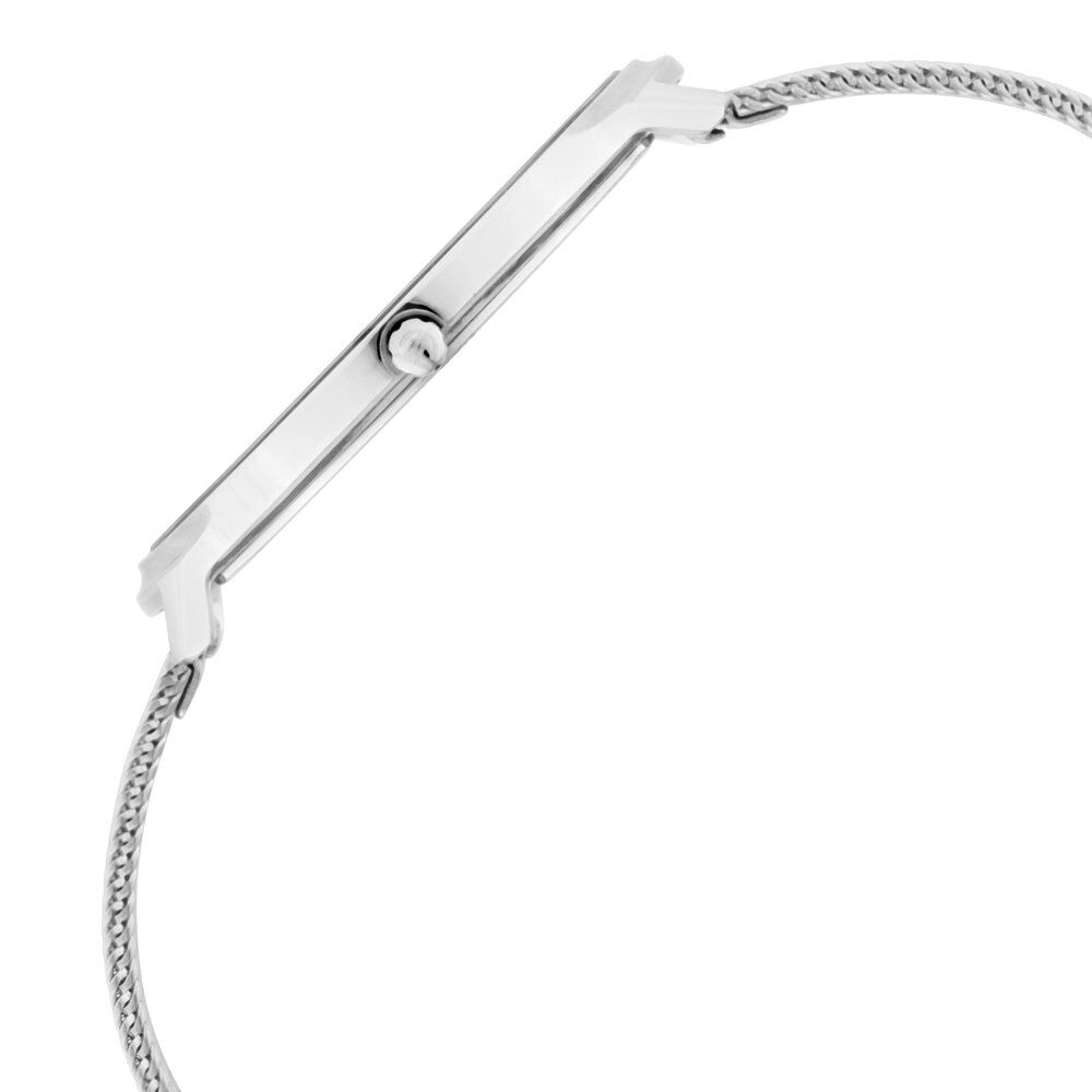 Buy Online Titan Minimals Grey Dial Analog Stainless Steel Strap