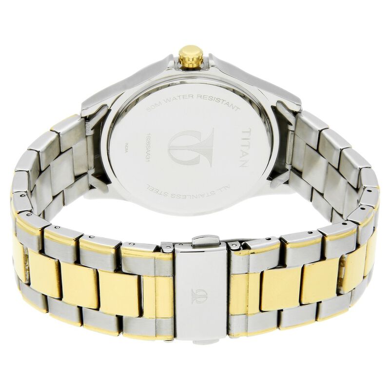 Titan Regalia Black Dial Analog with Date Stainless Steel Strap watch for Men - image number 3