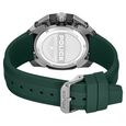 Police Quartz Multifunction Green Dial Green Silicone Strap Watch For Men - image number 3