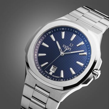 Xylys Integra Swiss Analog Stainless Steel Blue Dial Watch for Men