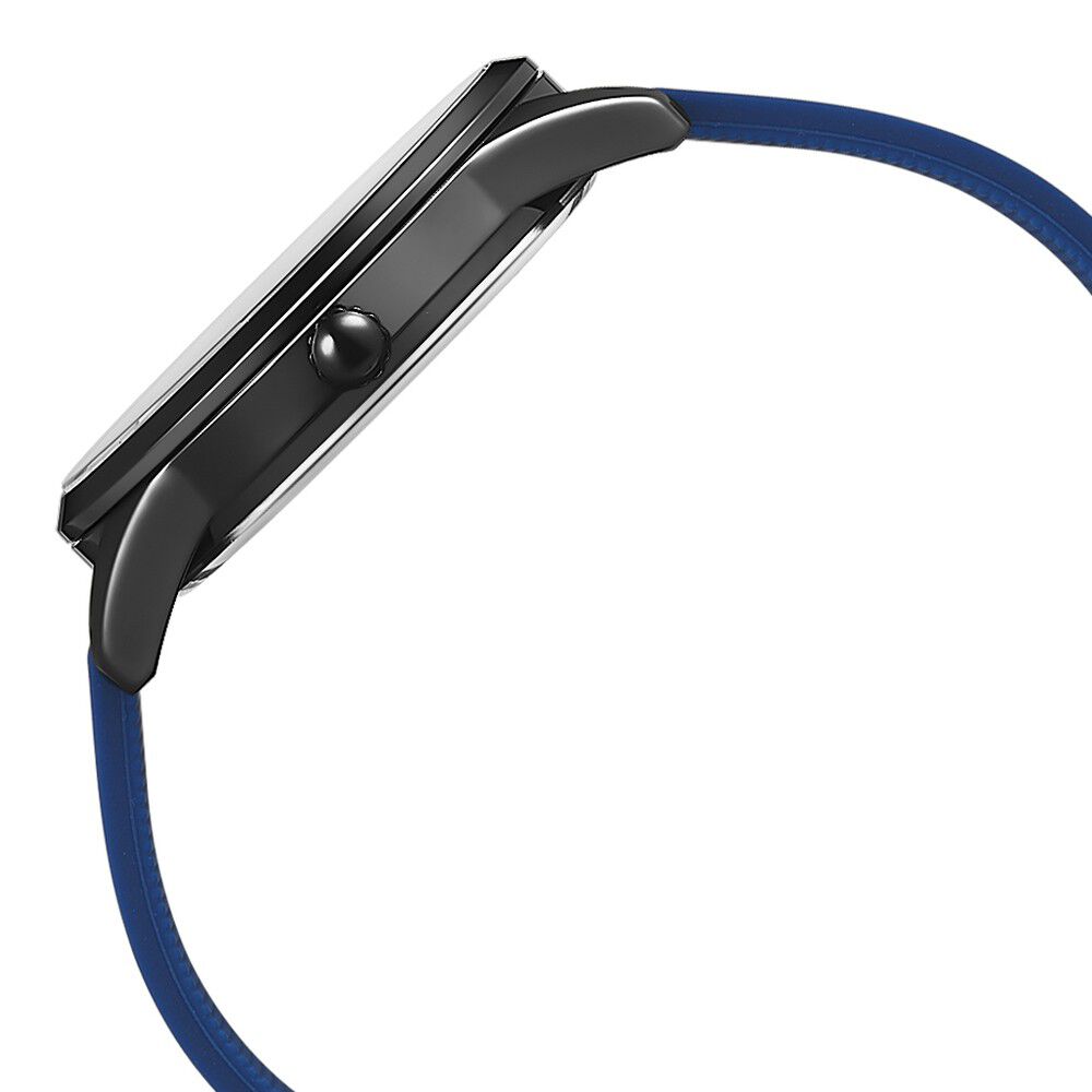 Buy Online Poze by Sonata Quartz Analog Black Dial Silicone Strap