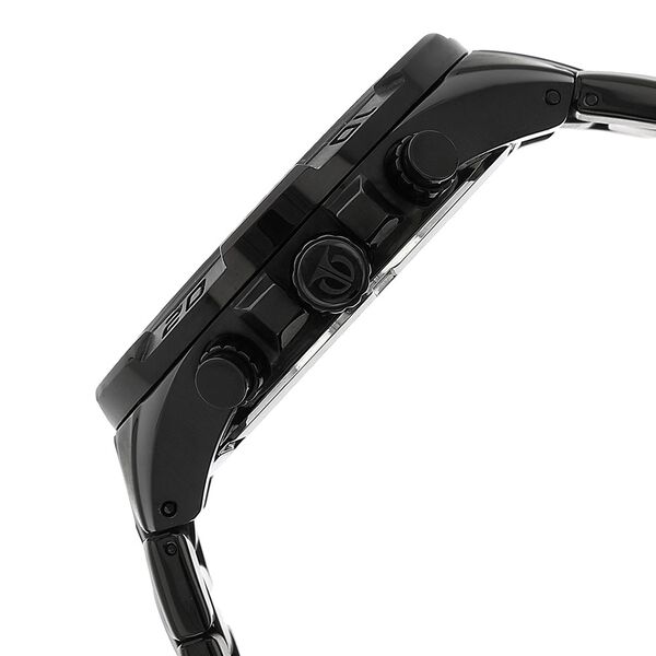 Titan Quartz Chronograph Black Dial Stainless Steel Strap Watch for Men - image number 2
