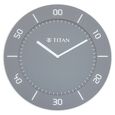 Titan Grey Slim Wall Clock - 30 cm x 30 cm (Medium) - image number 0