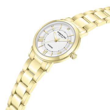 Kenneth Cole Quartz Analog Silver Dial Stainless Steel Strap Watch for Couple