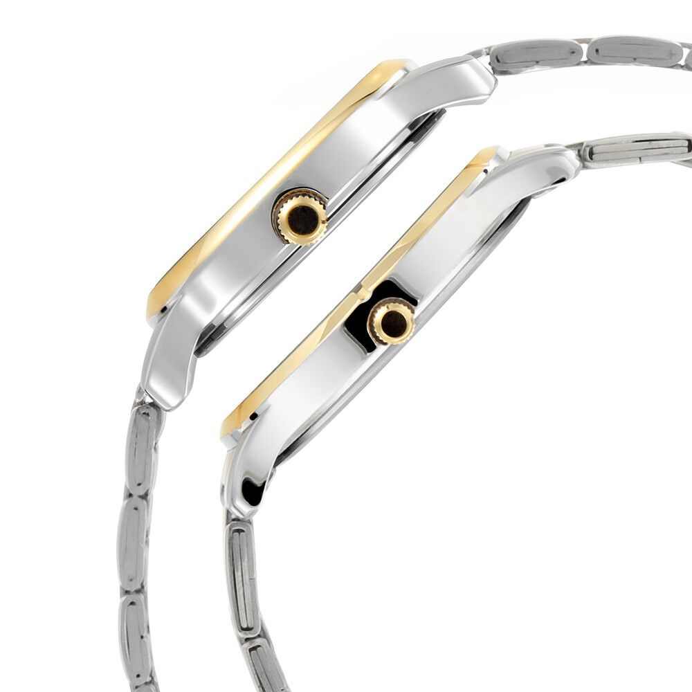 Buy Online Titan Bandhan Quartz Analog with Date Silver Dial
