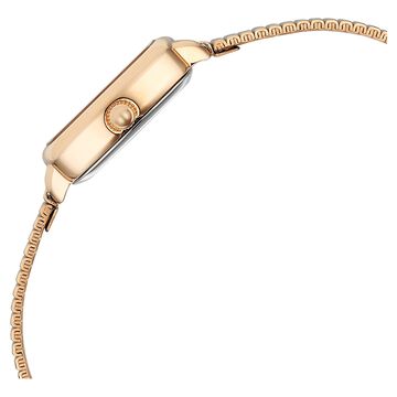 Titan Raga Showstopper Quartz Analog White Dial Metal Strap Watch For Women