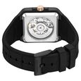 Kenneth Cole Automatic With Self Winding Automatic With Self Winding Grey Dial Silicone Strap Watch For Men - image number 4