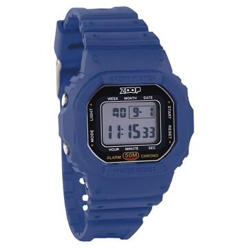 Zoop Digital Watch with LCD Dial And Blue Strap for Boys Kids, from House of Titan
