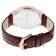 Titan Rose Gold Dial Analog with Date Leather Strap watch for Men - image number 4