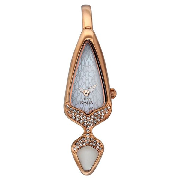Titan Quartz Analog Mother Of Pearl Dial Watch for Women - image number 0