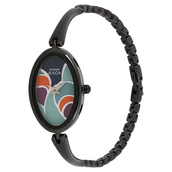 Titan Raga Champagne Dial Women Watch With Metal Strap - image number 1