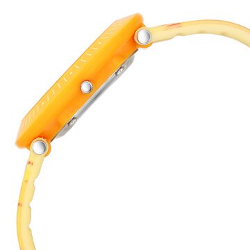 Zoop Analog Watch with Yellow Dial & Yellow Strap for Girls Kids, from House of Titan