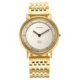 Edge Metal Yellow Dial Stainless Steel Strap Watch Men - image number 2
