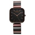 Titan Purple Stackables Quartz Analog Black Dial Two Toned Stainless Steel Strap Watch For Women - image number 1