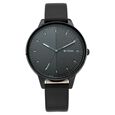 Titan Women's Precision Simplicity Watch: Black Gradient Dial with Leather Strap - image number 1