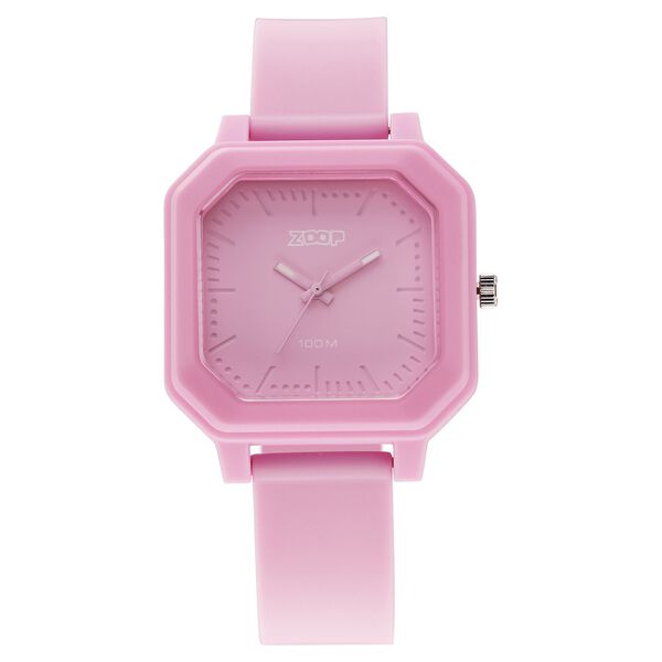 Zoop By Titan Fashion Quartz Analog Purple Dial Silicone Strap Watch for Kids - image number 0