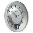 Titan Contemporary Wall Clock with Silver Dial Silent Sweep Technology - 32 cm x 32 cm (Medium) - image number 2