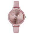 Sonata Poze Quartz Analog Pink Dial Leather Strap Watch for Women - image number 1
