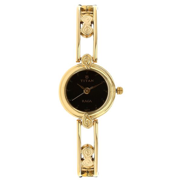 Titan Quartz Analog Black Dial Watch for Women - image number 0