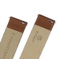 16 mm Brown Genuine Leather Strap for Women - image number 4