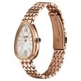 Sonata Poze Quartz Analog Mother of Pearl Dial Rose Gold Metal Strap Watch For Women - image number 4