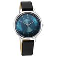Titan Workwear Quartz Analog Blue Dial Brown Leather Strap Watch For Women - image number 1