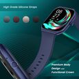 Titan Smart Watch with 4.97 CM Super AMOLED Display | 410 x 502 Pixel Resolution | AI Voice Assistant With Beige Strap - image number 6
