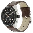 Titan Octane Black Dial Chronograph Leather Strap watch for Men - image number 2