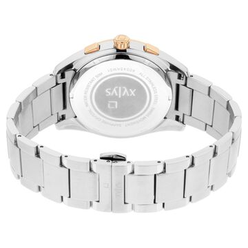Xylys Swiss Multifunction Silver Stainless Steel Strap and Dial Watch For Men