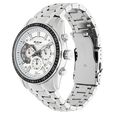 Titan Octane Quartz Chronograph White Dial Silver Stainless Steel Strap Watch For Men - image number 1