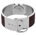 Titan Quartz Analog Silver Dial Leather Strap Watch for Women - image number 3