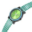 Sonata Dot to Dot Green Dial Plastic Strap Watch for Women - image number 2