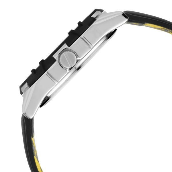 Fastrack Fastfit Quartz Analog Black Dial Leather Strap Watch for Guys - image number 4