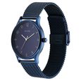 Sonata Blues Quartz Analog Blue Dial Metal Strap Watch for Men - image number 2