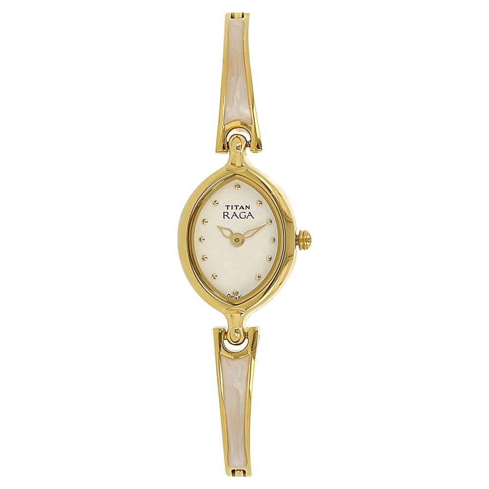 Amazon.com: Titan Raga Gold/Silver Metal Jewellery Design, Jewellery Clasp,  Quartz Glass, Water Resistant, Analog Wrist Watch : Clothing, Shoes &  Jewelry