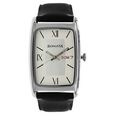 Sonata Quartz Analog Silver Dial Leather Strap Watch for Men