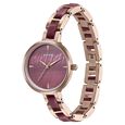 Sonata Wedding Edit Quartz Analog Maroon Dial Stainless Steel With Acetate Strap Watch For Women - image number 3