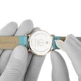 16 mm Blue Genuine Leather Strap for Women - image number 6