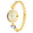 Titan Raga Moments Of Joy Quartz Analog Mother of Pearl Dial Golden Metal Strap Watch For Women - image number 2