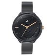 Fastrack Stunners Quartz Multifunction Rose Gold Dial Stainless Steel Strap Watch for Girls