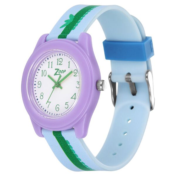 Zoop Analog Watch with White Dial & Two Toned Strap for Boys Girls Kids, from House of Titan - image number 3