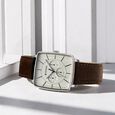 Titan Avant Garde Quartz Multifunction Silver Dial Leather Strap watch for Men - image number 0