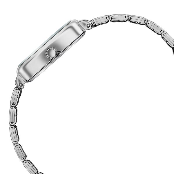 Sonata Festive Quartz Analog Mother Of Pearl Dial Silver Metal Strap Watch For Women - image number 4