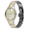 Titan Edge Gleam Quartz Analog Champagne Dial Two Toned Stainless Steel Strap Watch For Women - image number 2