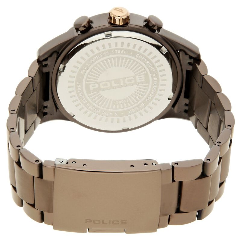 Police Grey Dial Quartz Chronograph Watch for Men - image number 4