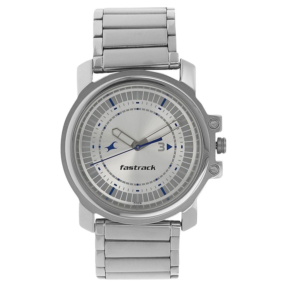 Fastrack watches for mens steel 2025