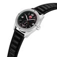 Ducati Quartz Analog Black Dial Black Leather Strap Watch For Men - image number 1