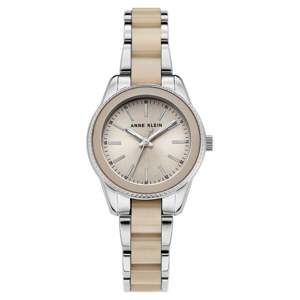 Anne Klein Quartz Analog Brown Dial Leather Strap Watch for Women - image number 0