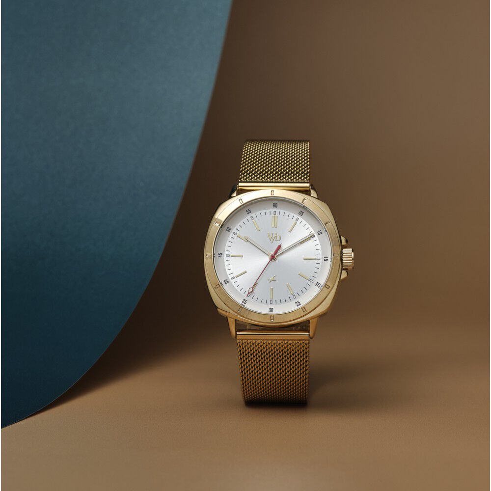 Fastrack gold watches for mens store