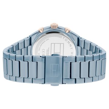Tommy Hilfiger Quartz Multifunction Blue Dial Stainless Steel Strap Watch for Women